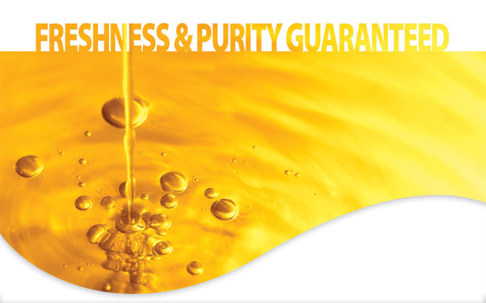 fresh pure oil